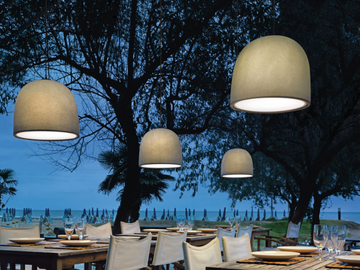 CAMPANONE OUTDOOR - Polyethylene outdoor pendant lamp by Modo Luce - view 2